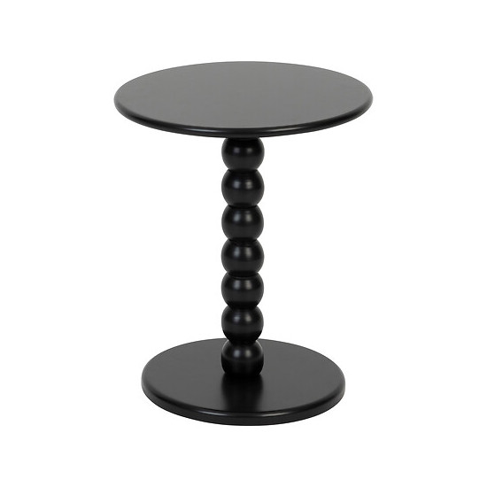 TABLE CAFE CHAMLO NOIR de J-Line by Jolipa - Déco intérieur dans J031