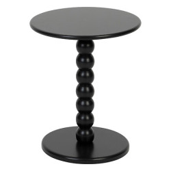 TABLE CAFE CHAMLO NOIR de J-Line by Jolipa - Déco intérieur dans J031