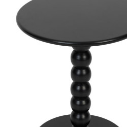 TABLE CAFE CHAMLO NOIR de J-Line by Jolipa - Déco intérieur dans J031