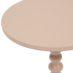 TABLE CAFE ALIX NOISETTE de J-Line by Jolipa - Déco intérieur dans J031