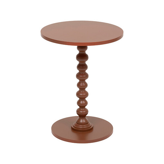TABLE CAFE ALIX TERRACOTTA de J-Line by Jolipa - Déco intérieur dans J031