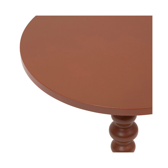TABLE CAFE ALIX TERRACOTTA de J-Line by Jolipa - Déco intérieur dans J031