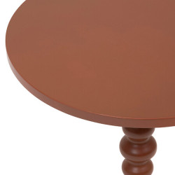 TABLE CAFE ALIX TERRACOTTA de J-Line by Jolipa - Déco intérieur dans J031