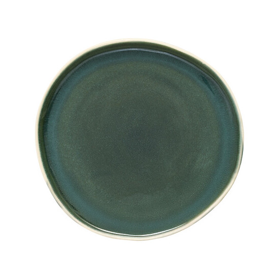 ASSIETTE PLATE WONJA VERT D27 de J-Line by Jolipa - Déco intérieur dans Assiette