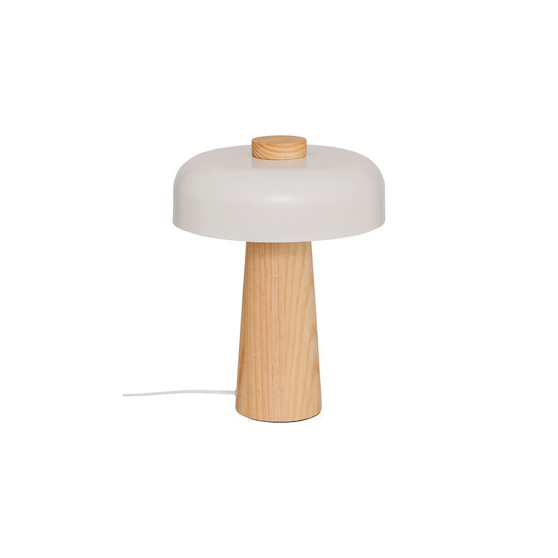 LAMPE CHAMPIGNON POLA BLANC H36CM de J-Line by Jolipa - Déco intérieur dans J031