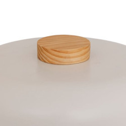 LAMPE CHAMPIGNON POLA BLANC H36CM de J-Line by Jolipa - Déco intérieur dans J031