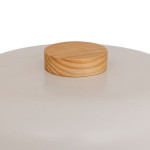 LAMPE CHAMPIGNON POLA BLANC H36CM de J-Line by Jolipa - Déco intérieur dans J031