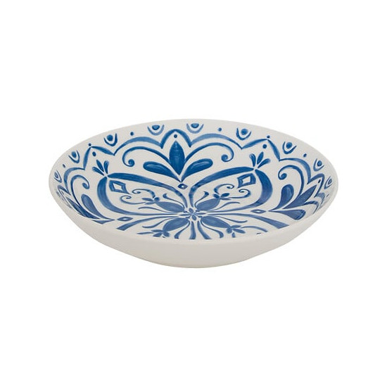 SERVICE VAISSELLE MANON BLEU 12P de J-Line by Jolipa - Déco intérieur dans Assiette