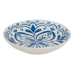 SERVICE VAISSELLE MANON BLEU 12P de J-Line by Jolipa - Déco intérieur dans Assiette