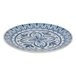 SERVICE VAISSELLE MANON BLEU 12P de J-Line by Jolipa - Déco intérieur dans Assiette