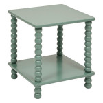 TABLE CAFE CHAMLO 2ETG OLIVE de J-Line by Jolipa - Déco intérieur dans J031
