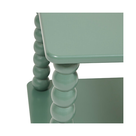 TABLE CAFE CHAMLO 2ETG OLIVE de J-Line by Jolipa - Déco intérieur dans J031