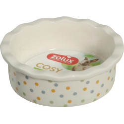 Gamelle ceramique cosy pois 100ml de Zolux - Produit pour animaux dans Z002