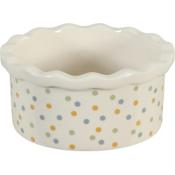 Gamelle ceramique cosy pois 150ml de Zolux - Produit pour animaux dans Z002