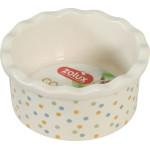 Gamelle ceramique cosy pois 150ml de Zolux - Produit pour animaux dans Z002