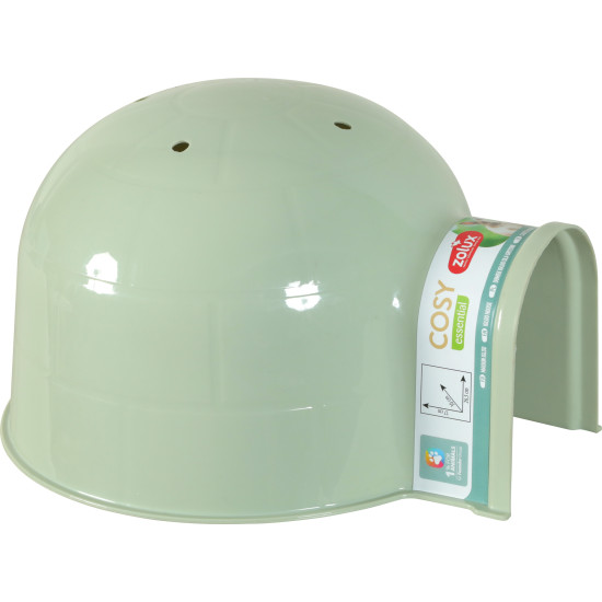 Igloo plastique cosy vert gm de Zolux - Produit pour animaux dans Z002