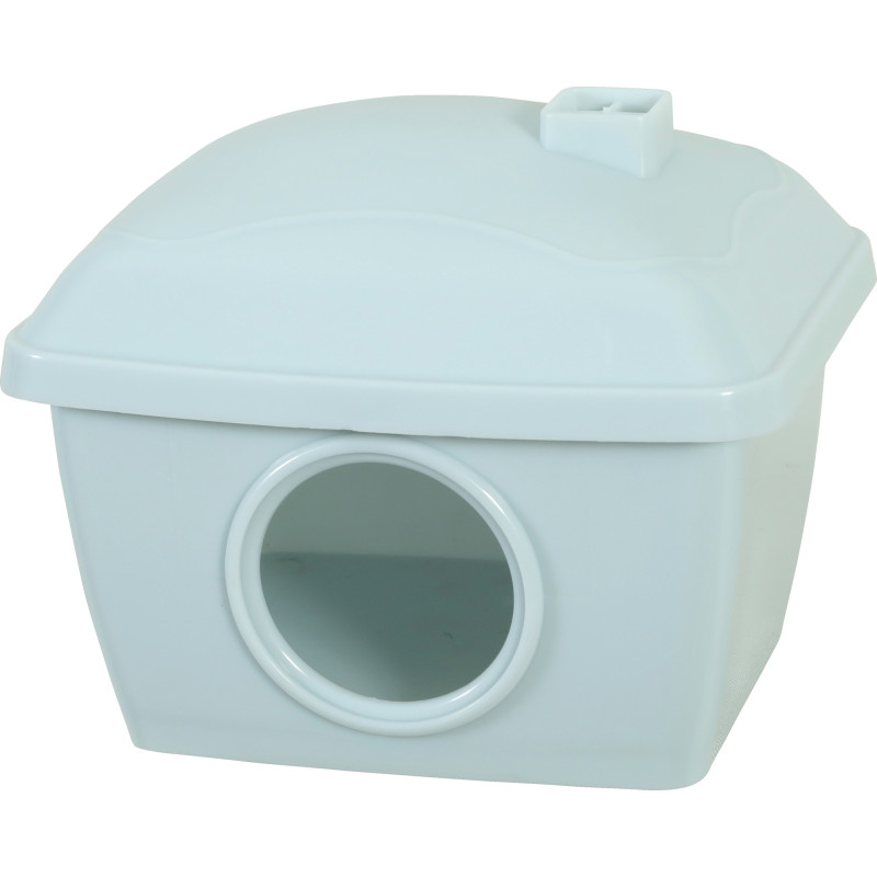 Maison hamster plastique cosy bleu de Zolux - Produit pour animaux dans Z002