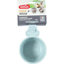 Mangeoire plastique cosy 300ml bleu de Zolux - Produit pour animaux dans Z002