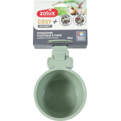 Mangeoire plastique cosy 300ml vert de Zolux - Produit pour animaux dans Z002