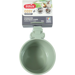 Mangeoire plastique cosy 500ml vert de Zolux - Produit pour animaux dans Z002