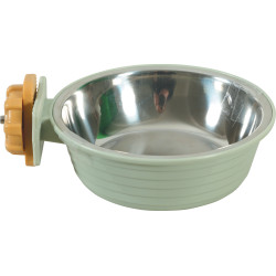 Mangeoire plastique inox cosy 350ml vert de Zolux - Produit pour animaux dans Z002