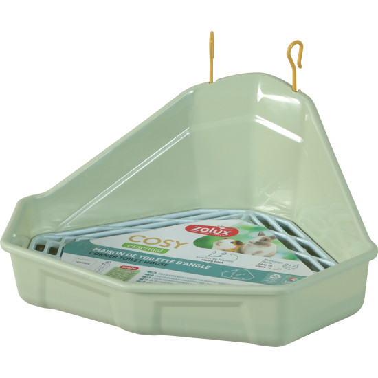 Maison toilette angle cosy vert de Zolux - Produit pour animaux dans Z002