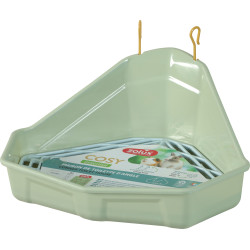 Maison toilette angle cosy vert de Zolux - Produit pour animaux dans Z002
