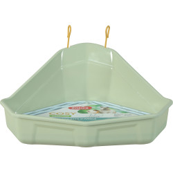 Maison toilette angle cosy vert de Zolux - Produit pour animaux dans Z002