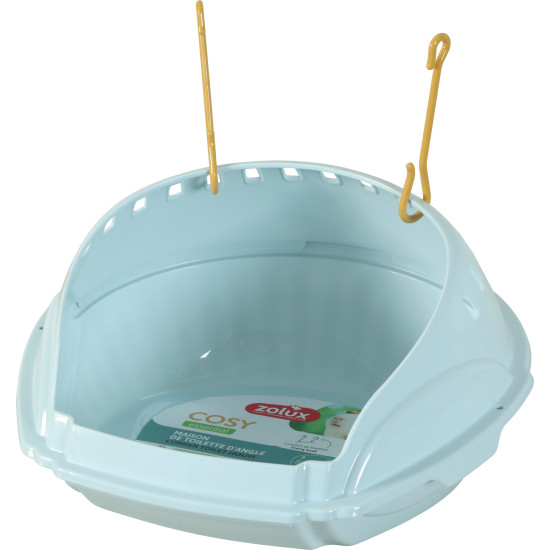 Maison toilette rond cosy bleu de Zolux - Produit pour animaux dans Z002