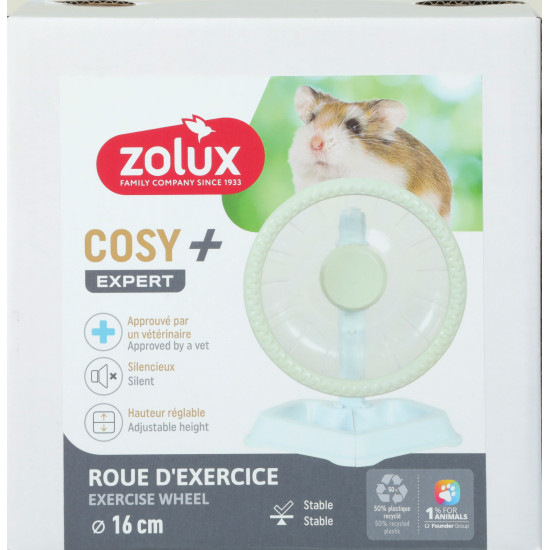 Roue plast silence cosy 16cm de Zolux - Produit pour animaux dans Z002