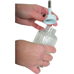 Biberon rongeur fleur cosy 500ml bleu de Zolux - Produit pour animaux dans Z002