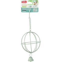 Boule foin suspendue cosy vert de Zolux - Produit pour animaux dans Z002