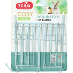 Ratelier foin metal cosy xl bleu de Zolux - Produit pour animaux dans Z002
