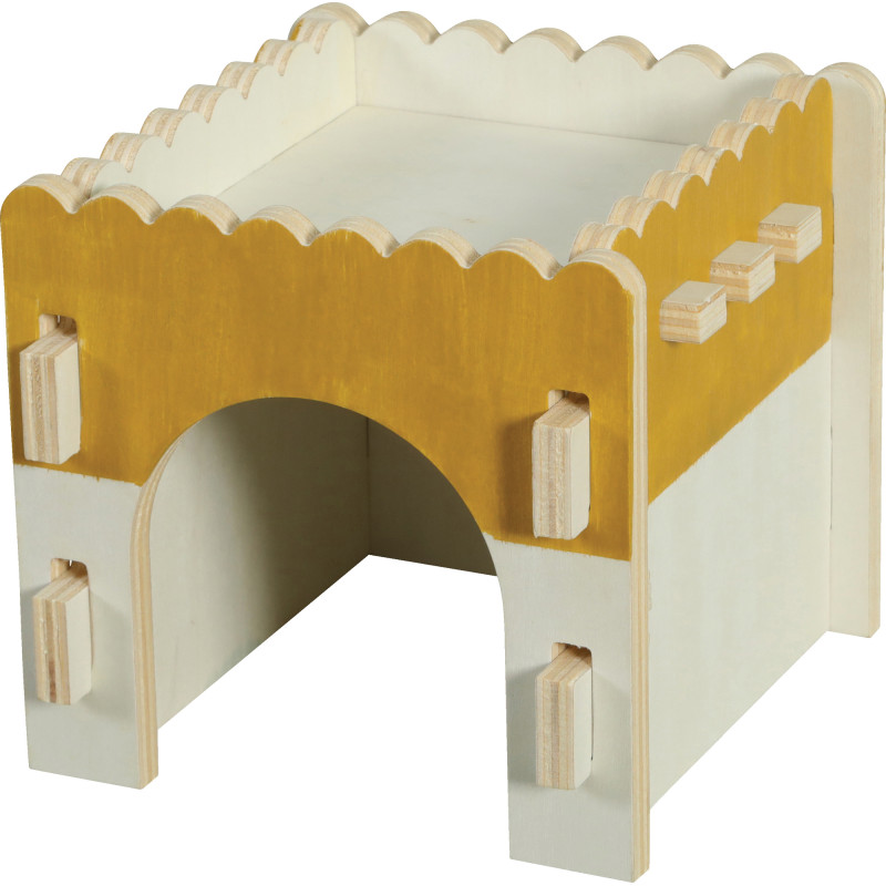 Maison bois cosy hamster rat souris 9mm de Zolux - Produit pour animaux dans Z002