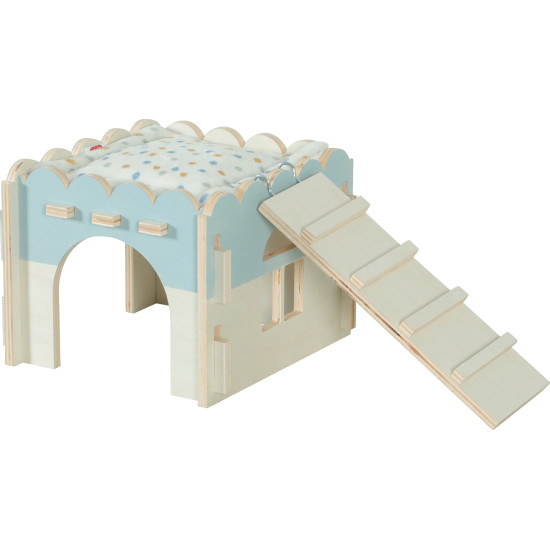 Maison bois cosy cocohon d'inde 9mm de Zolux - Produit pour animaux dans Z002