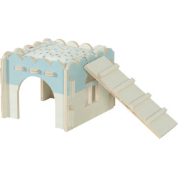 Maison bois cosy cocohon d'inde 9mm de Zolux - Produit pour animaux dans Z002