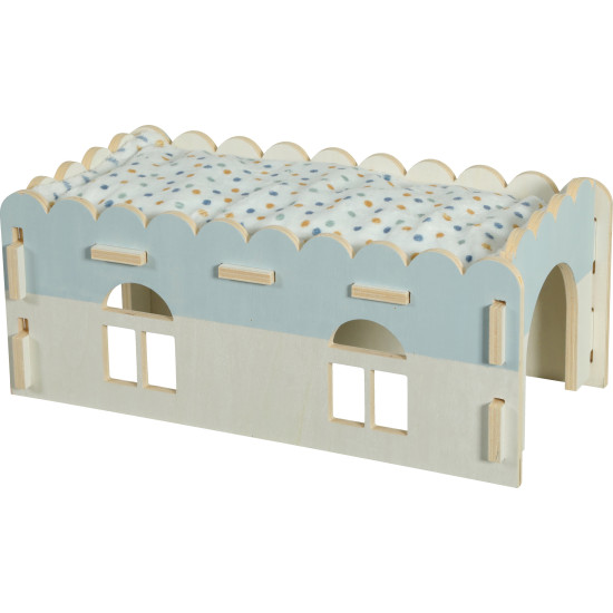 Maison bois extension cosy cochon d'inde 9mm de Zolux - Produit pour animaux dans Z002