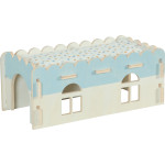 Maison bois extension cosy cochon d'inde 9mm de Zolux - Produit pour animaux dans Z002