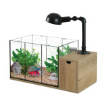 Aquarium canopy 30l noir de Zolux - Produit pour animaux dans Z002
