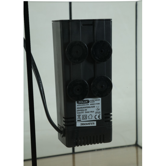 Aquarium canopy 30l noir de Zolux - Produit pour animaux dans Z002