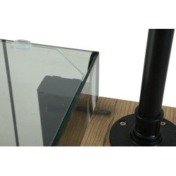 Aquarium canopy 30l noir de Zolux - Produit pour animaux dans Z002