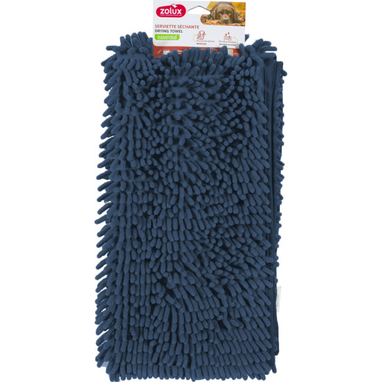 Serviette sechante animaux 90cm bleu de Zolux - Produit pour animaux dans Z002