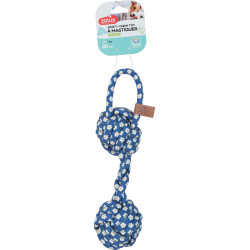 Jouet chien blue flower haltere 29cm de Zolux - Produit pour animaux dans Z002