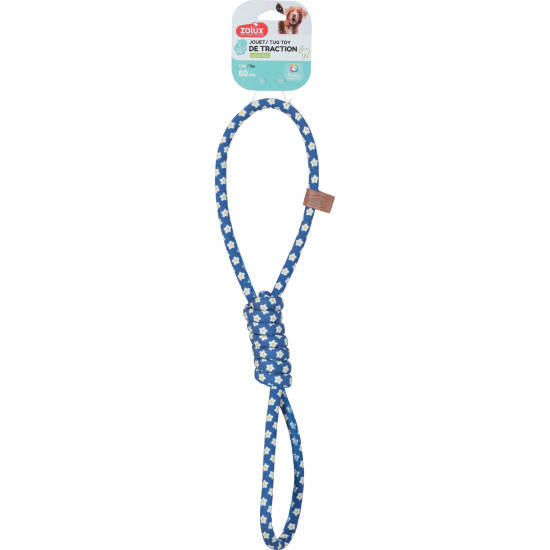 Jouet chien blue flower boucles 50cm de Zolux - Produit pour animaux dans Z002