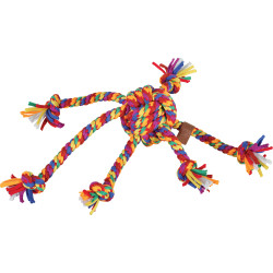Jouet chien rainbow pieuvre 38cm de Zolux - Produit pour animaux dans Z002