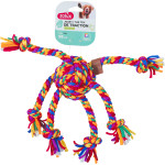 Jouet chien rainbow pieuvre 38cm de Zolux - Produit pour animaux dans Z002