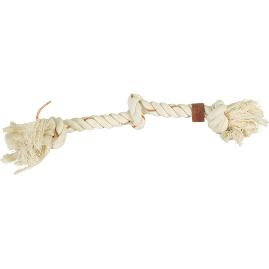 Jouet chien cuir touch noeuds 44cm de Zolux - Produit pour animaux dans Z002