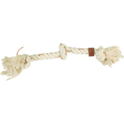 Jouet chien cuir touch noeuds 44cm de Zolux - Produit pour animaux dans Z002