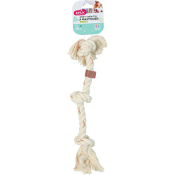 Jouet chien cuir touch noeuds 44cm de Zolux - Produit pour animaux dans Z002