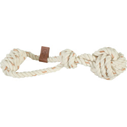 Jouet chien cuir touch traction 28cm de Zolux - Produit pour animaux dans Z002